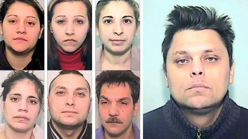 Skupina odsouzených sňatkových podvodníků a její šéf