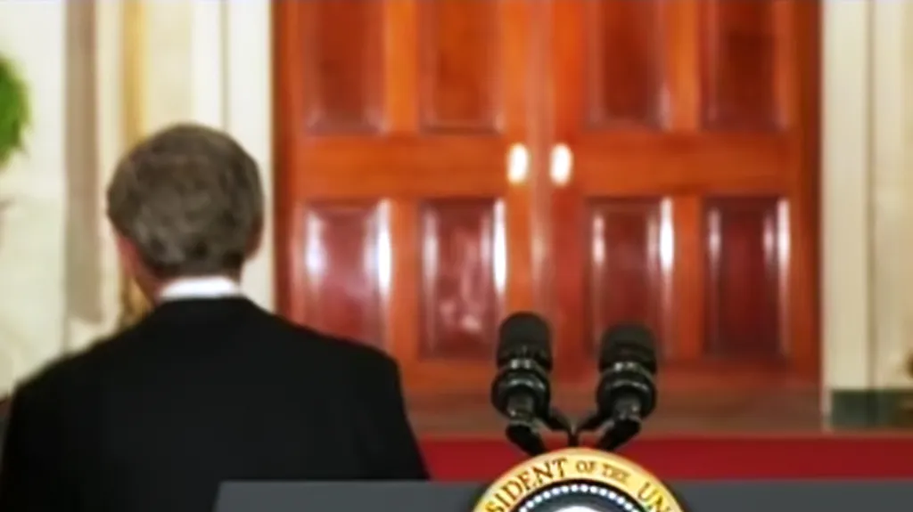Odcházející prezident George Bush