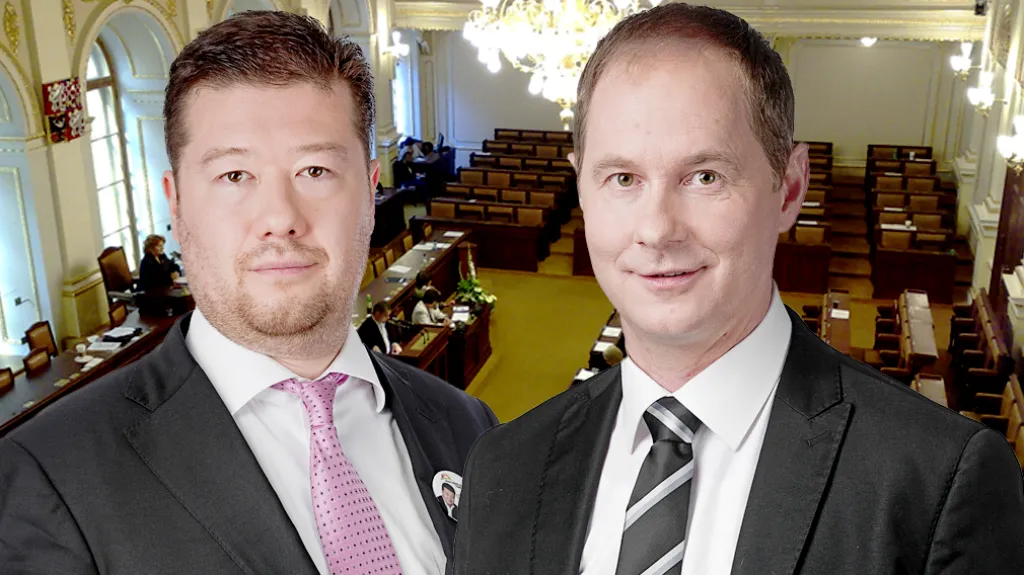 Tomio Okamura a Petr Gazdík