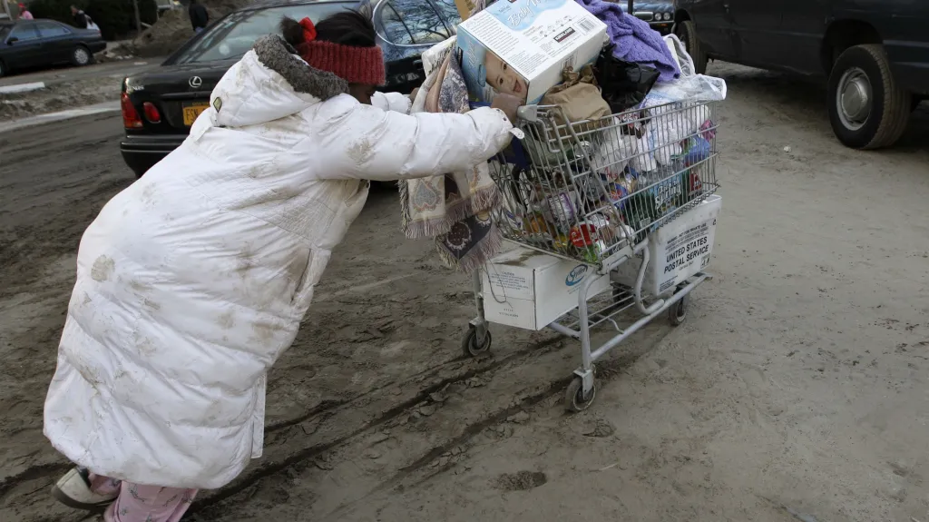 Řadu lidí připravila Sandy o všechno