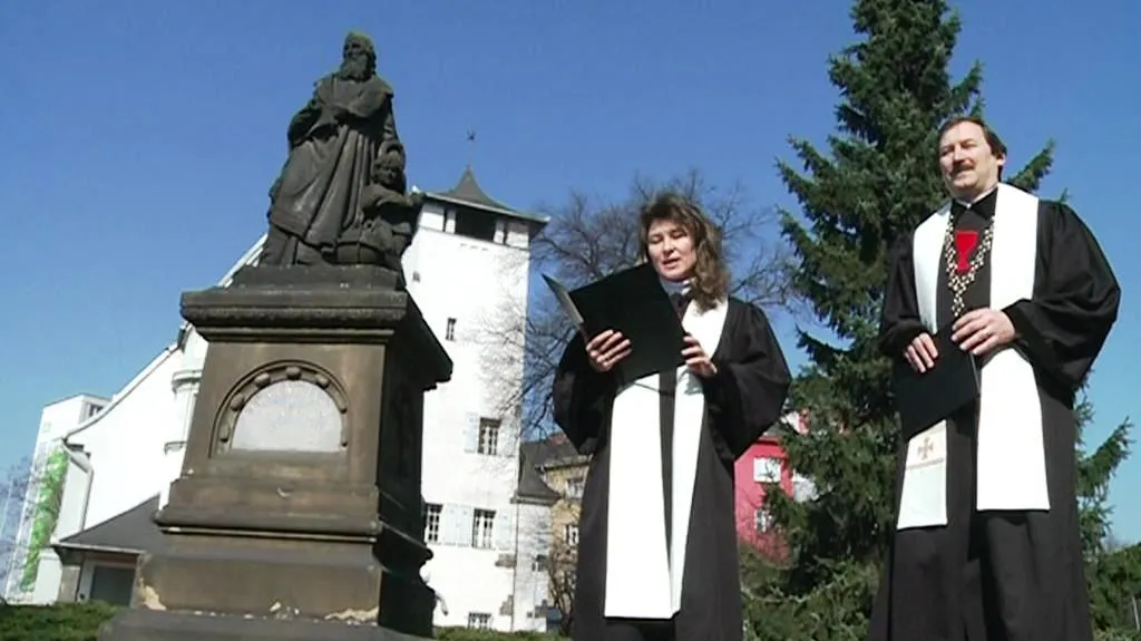 Přerovské oslavy výročí J. A. Komenského