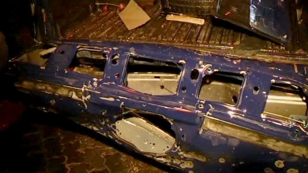 Následky náletu izraelské armády