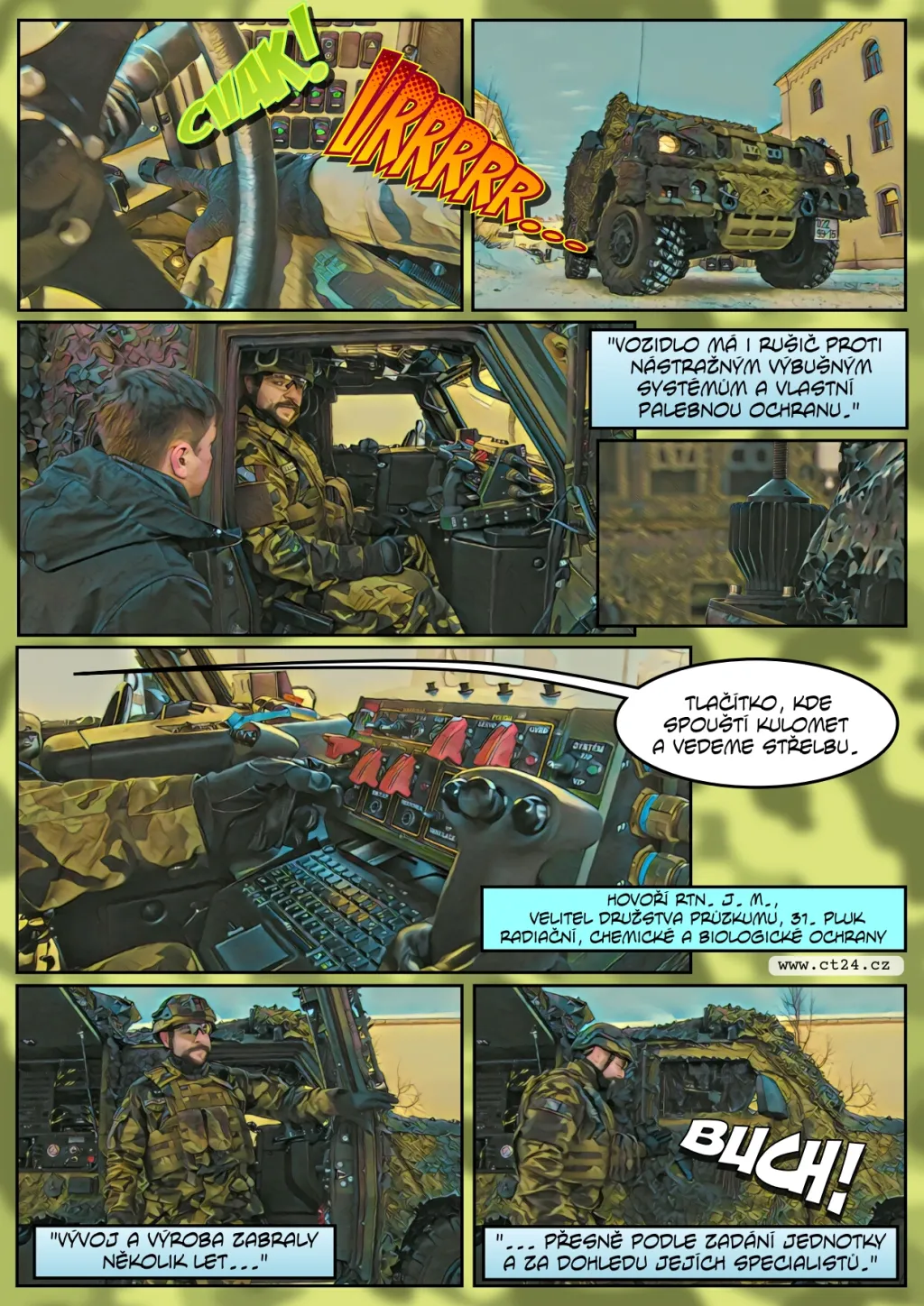 Česká armáda nahrazuje staré stroje