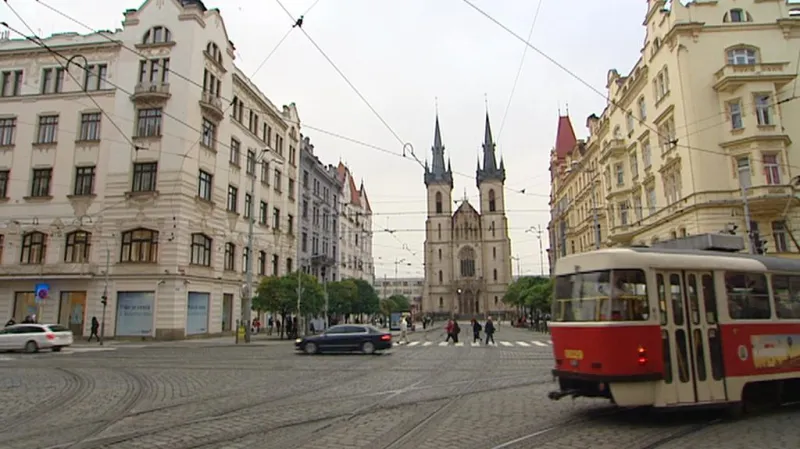 Celkový pohled na kostel sv. Antonína