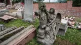 Hřbitov v Heřmánkovicích – stav v srpnu 2018