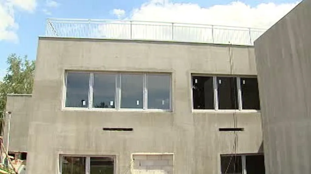 Stavba stacionáře ve Střížkově