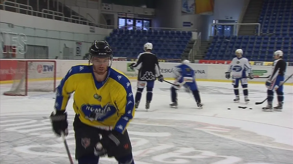 Martin Havlát trénuje v dresu Komety
