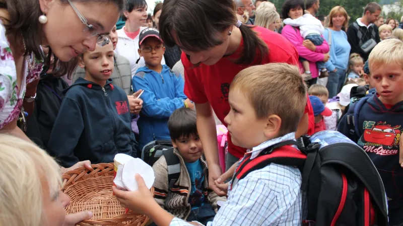 Začátek školního roku v Lánově