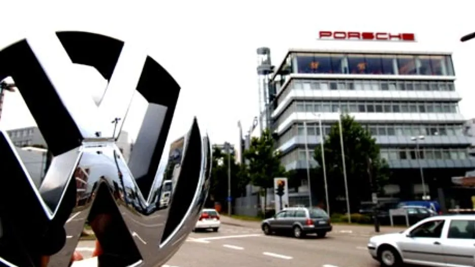 automobilky Volkswagen a Porsche