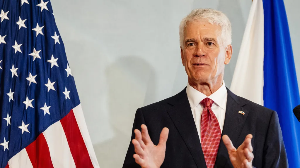 Velvyslanec Spojených států v Česku Nicholas Merrick