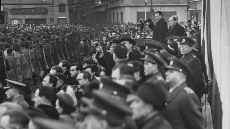 Klement Gottwald v roce 1948