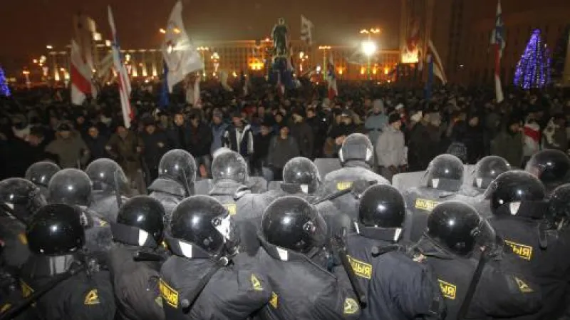 Protesty proti Lukašenkovi