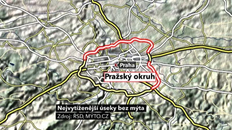 Severovýchodní část Pražského okruhu