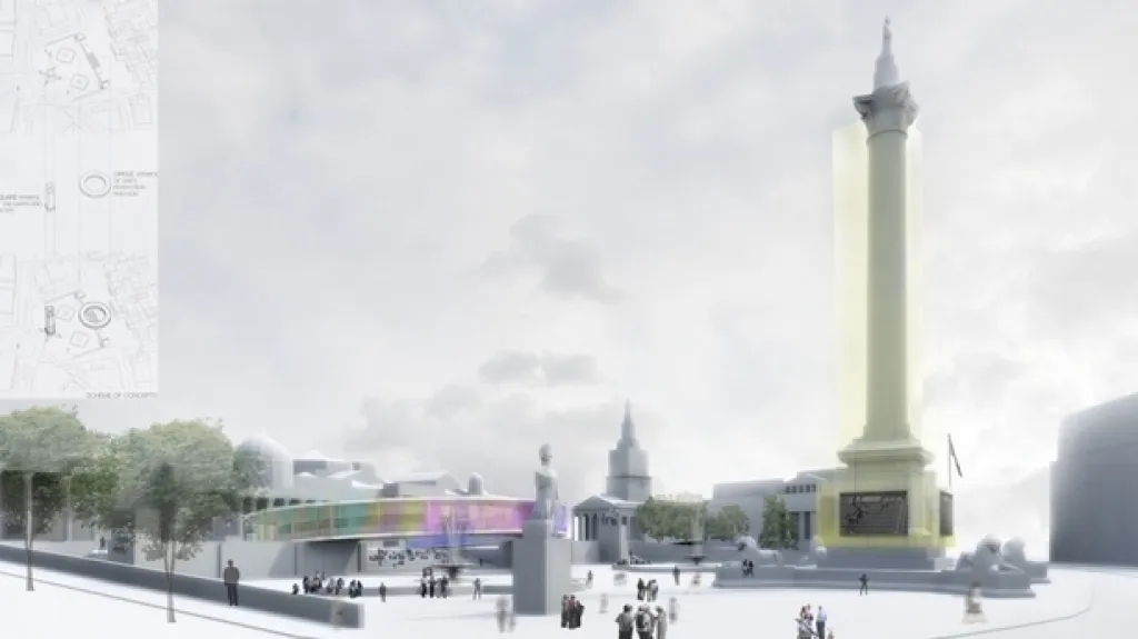 Část návrhu českých architektů
