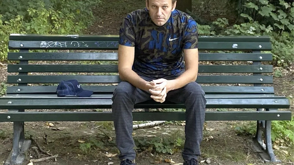 Alexej Navalnyj po propuštění z berlínské nemocnice