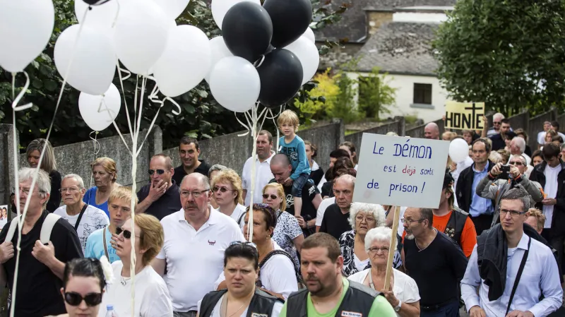 Protest proti propuštění Martinové
