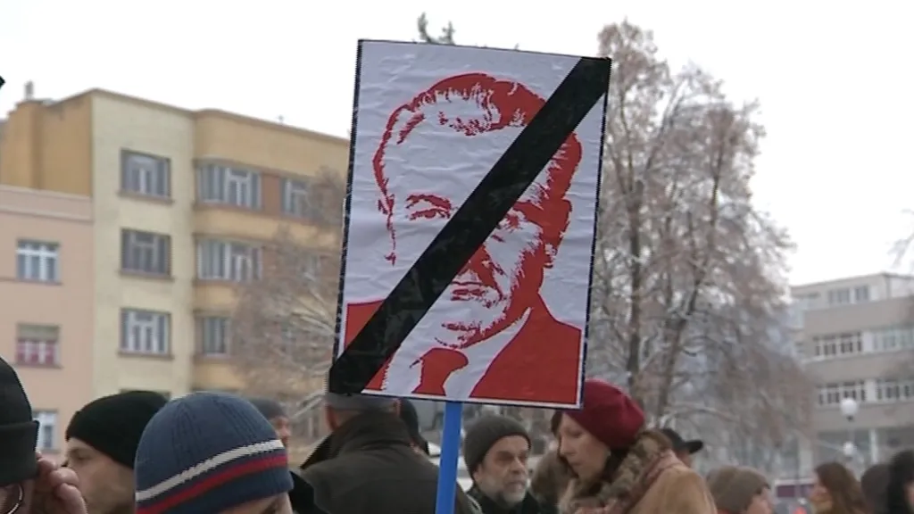 Protestovalo se na Den lidských práv