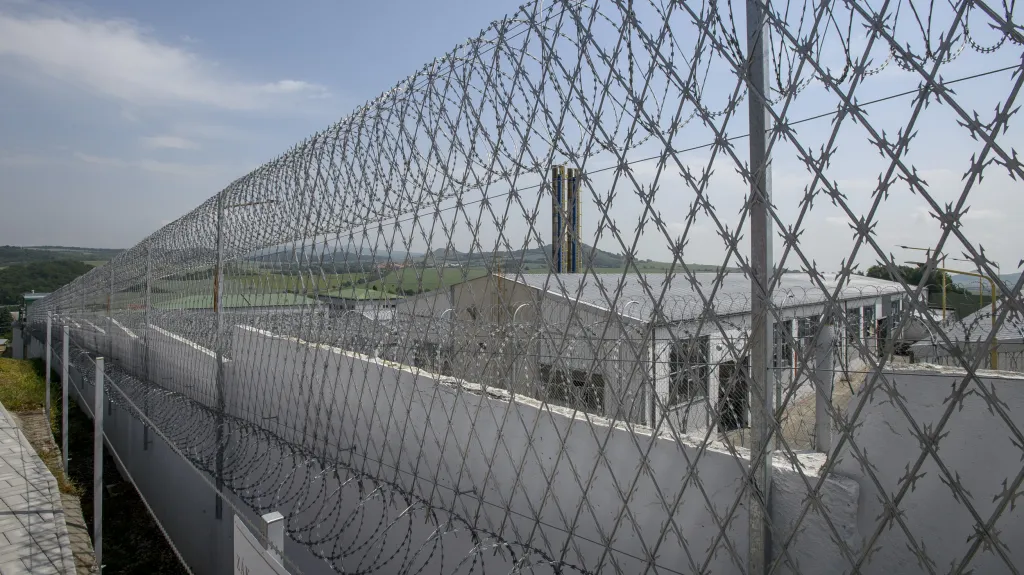 Věznice v Bělušicích na Mostecku
