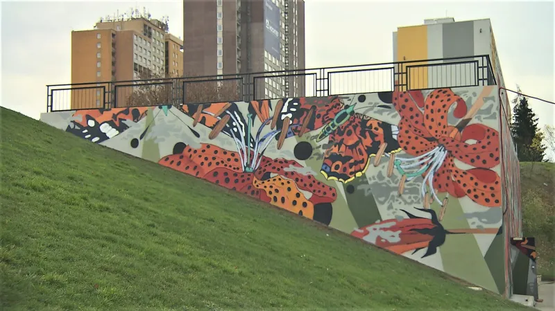 Mural art na Opatově