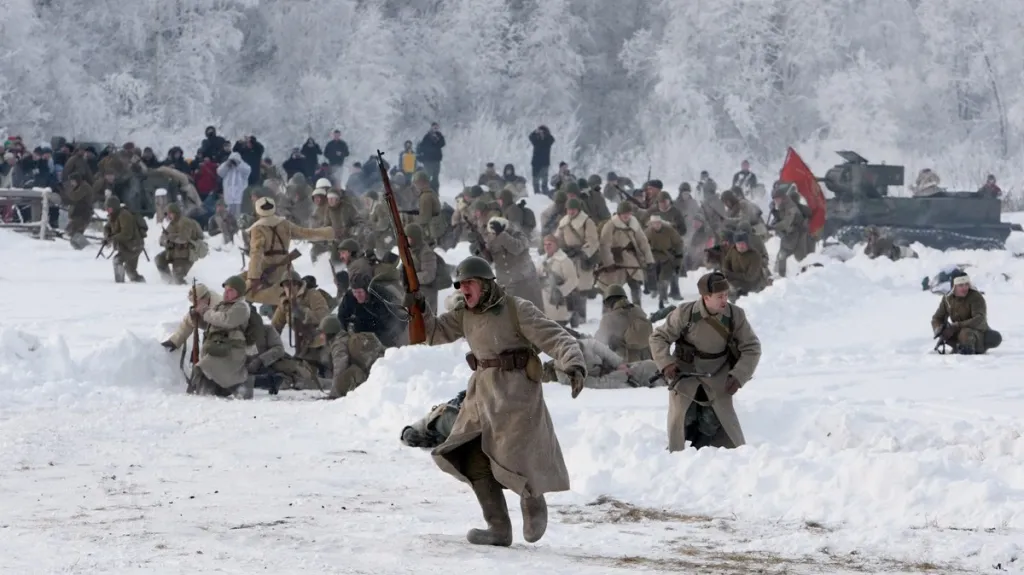 Rekonstrukce bitvy u Leningradu