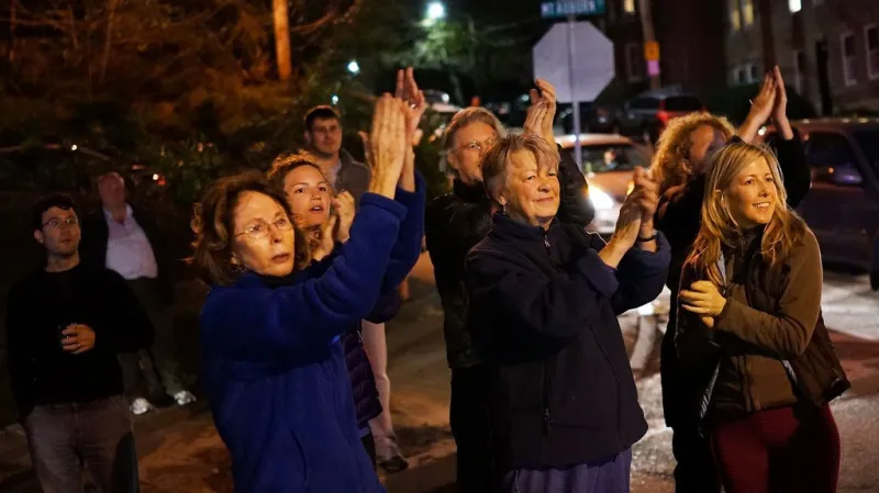 V ulicích propukly oslavy dopadení druhého pachatele útoku při Bostonském maratonu