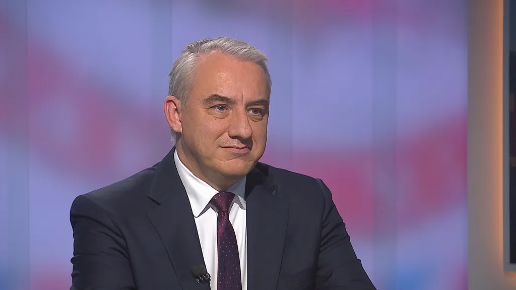 Josef Středula v době, kdy kandidoval na prezidenta