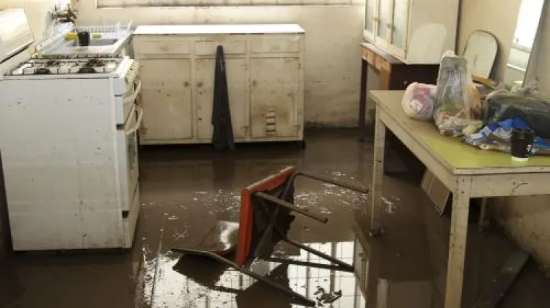 Spoušť po povodních v Austrálii