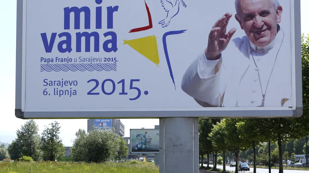 Sarajevo uvítá papeže Františka
