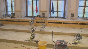 Rekonstrukce jednacího sálu Poslanecké sněmovny