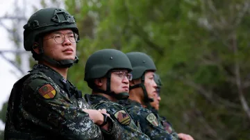 Příslušníci tchajwanské armády, archivní snímek