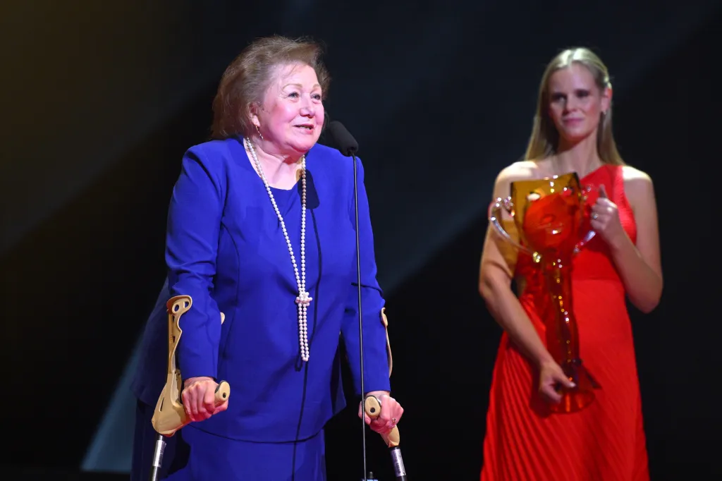 Operní pěvkyně Natalia Achaladze Romanová převzala Cenu Thálie za celoživotní umělecké mistrovství v oboru opera