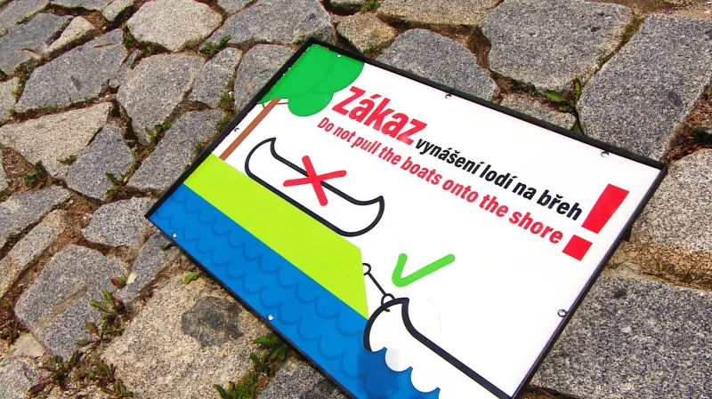 Zákaz v Českém Krumlově