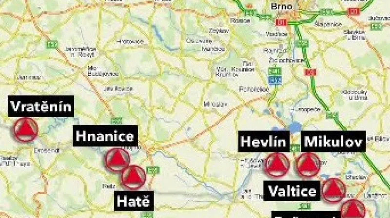 Uzavřené hraniční přechody