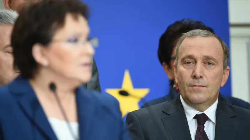 Ewa Kopaczová a Grzegorz Schetyna