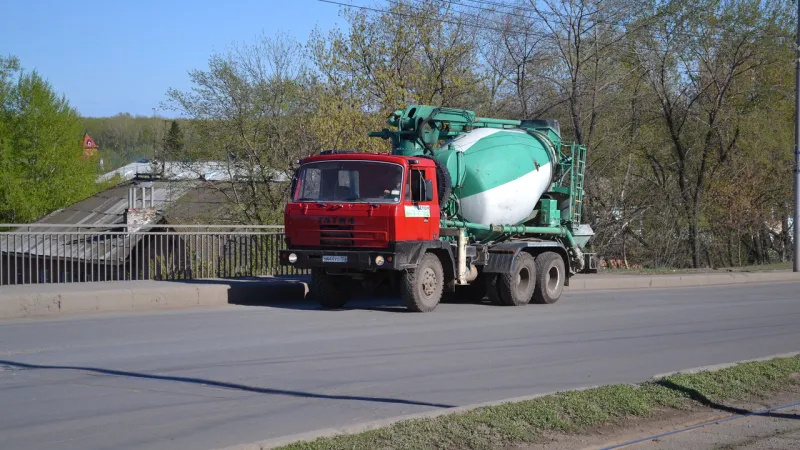 Tatra 815 jako takzvaná míchačka