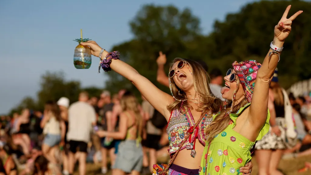 Hudební festival, ilustrační foto