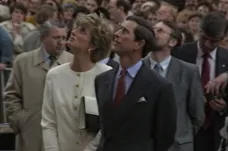 30 let zpět: Druhý den návštěvy britského královského páru v Československu