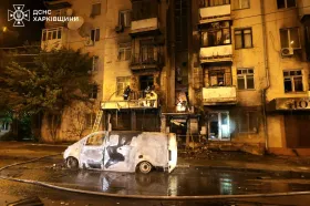 Po ruském dronovém útoku na Charkov hlásí úřady desítky zraněných