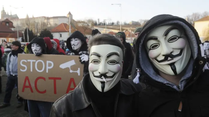 Protesty proti dohodě ACTA