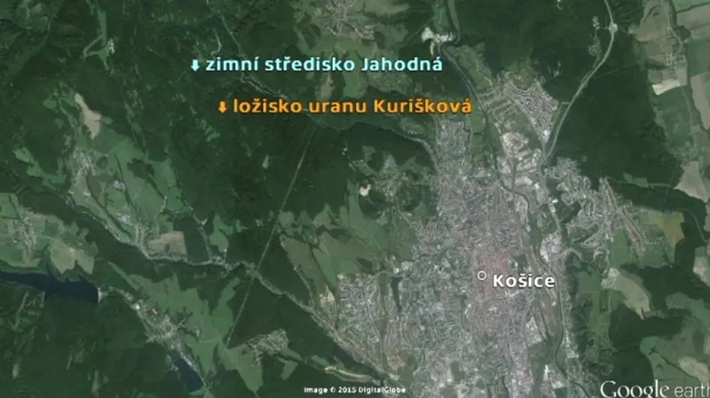 Průzkum ložiska uranu u Košic