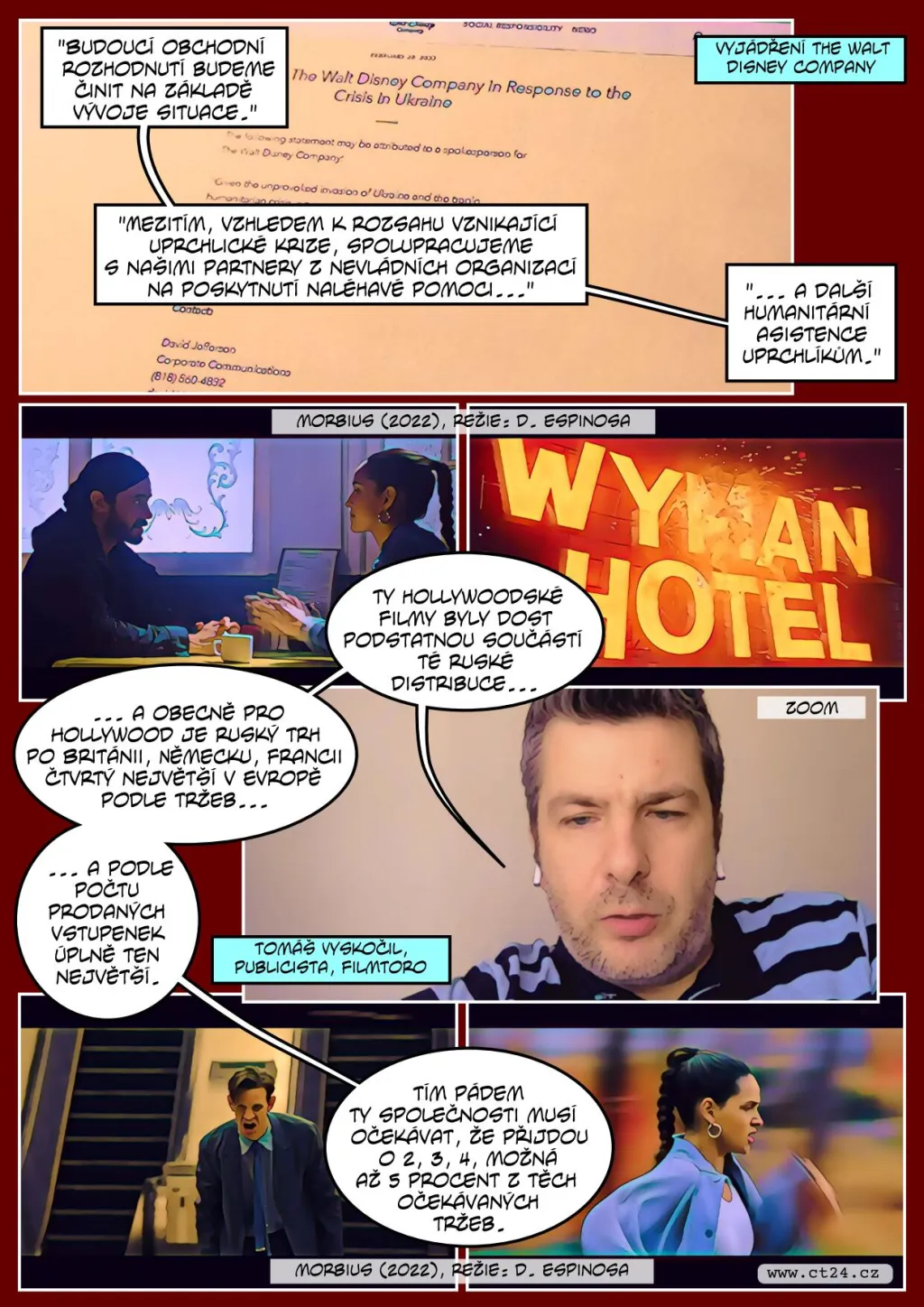 Rusové se nových filmů nedočkají