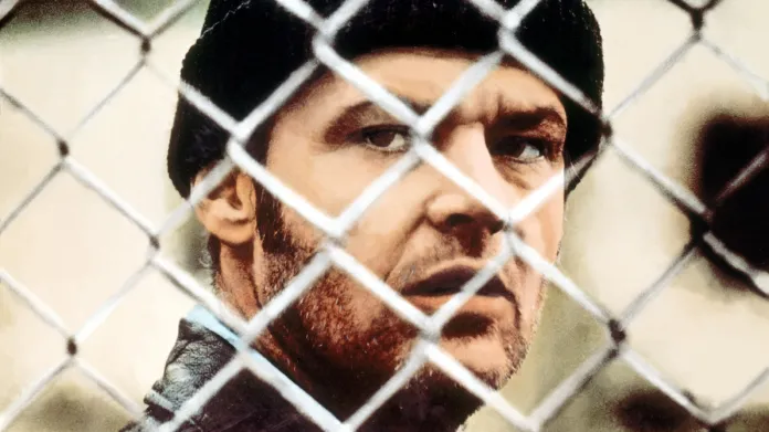Jack Nicholson v Přeletu nad kukaččím hnízdem