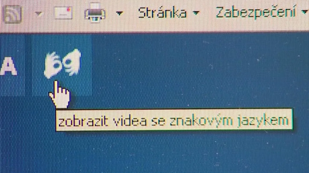 Ikona pro znakovou řeč