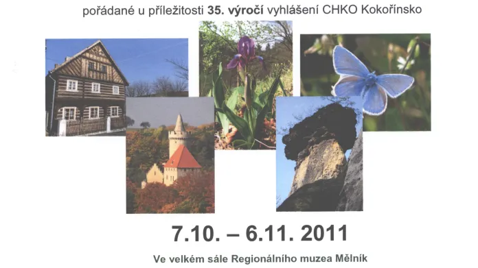Plakát - Ochrana přírody v CHKO Kokořínsko