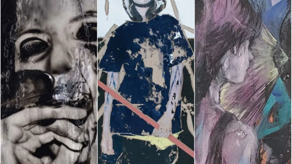Z výstavy: Josef Bolf, Martin Gerboc, Alexander Tine: Skin/Kůže (DSC Gallery)
