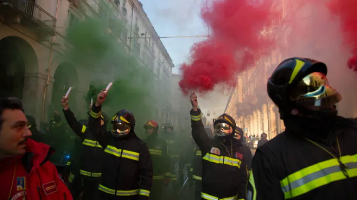Generální stávka v Itálii