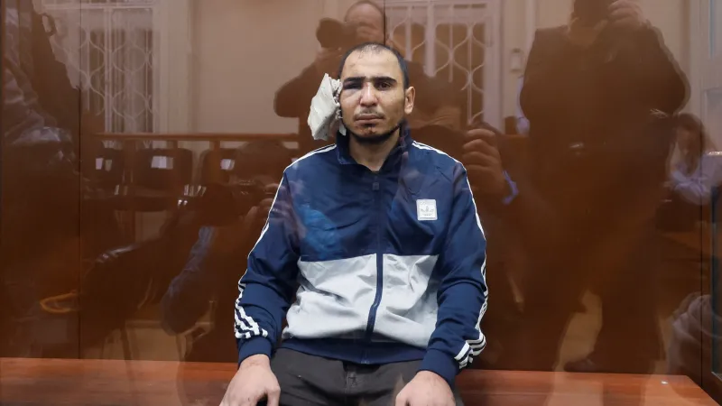 Podezřelý ze střelby v Krasnogorsku před soudem