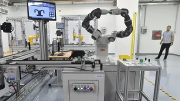 Laboratoř robotických systémů na Univerzitě Tomáše Bati