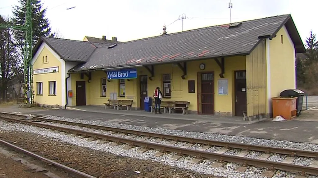 Nádraží ve Vyšším Brodě