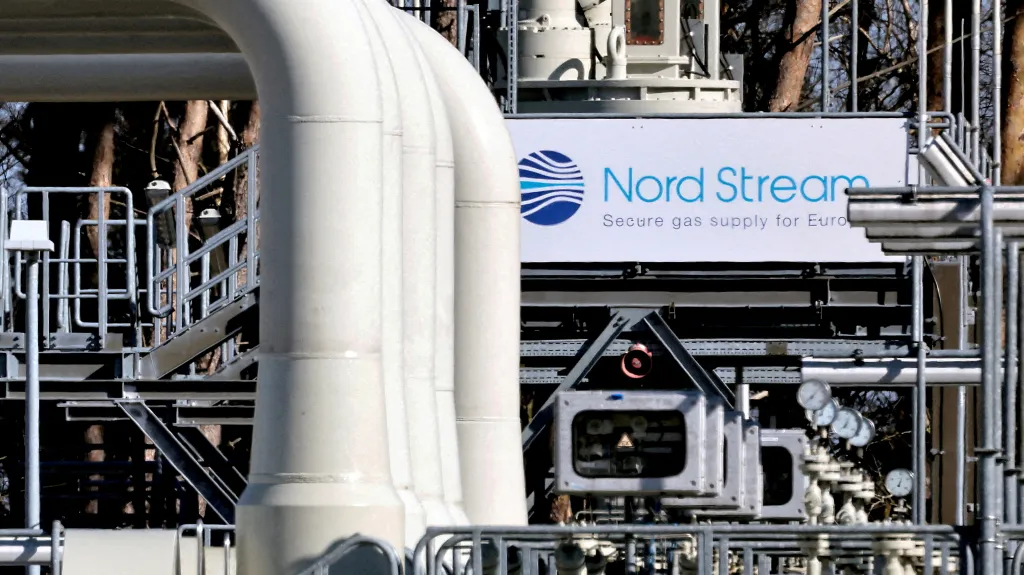 Plynovod Nord Stream 1 u německého Lubminu (archivní foto)